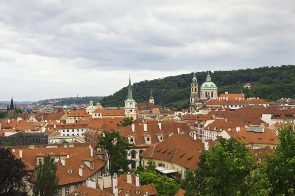 Praag daken — Stockfoto