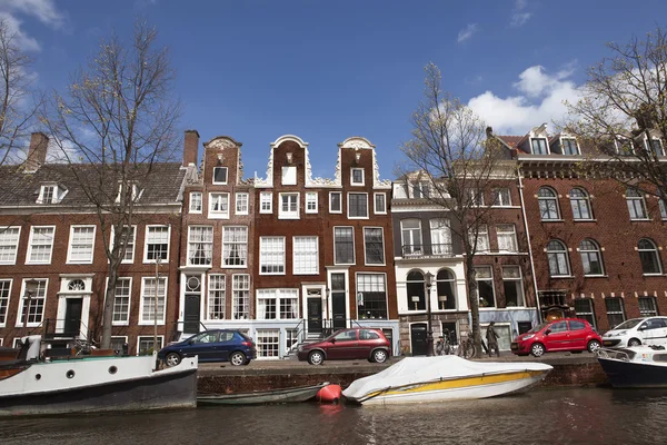 Amsterdam-Häuser — Stockfoto