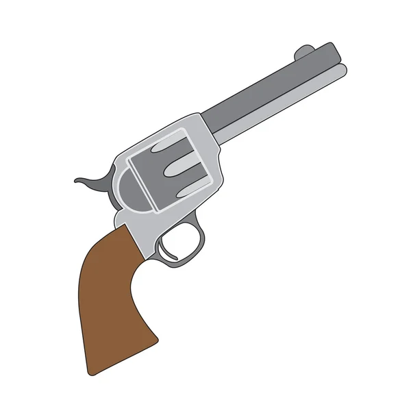 Pistolet colt 45 — Wektor stockowy