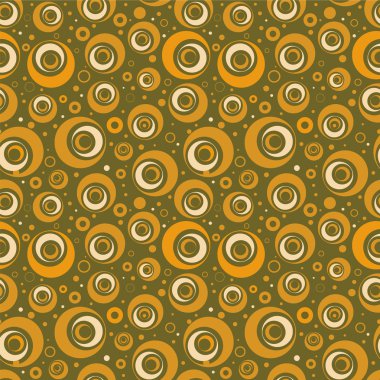 Retro daire seamless modeli