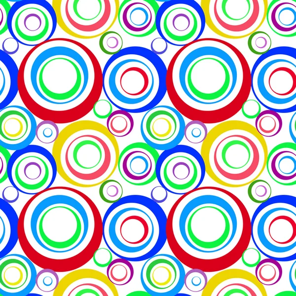 Modèle rétro circulaire — Image vectorielle