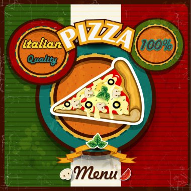 Menü pizza Italiana