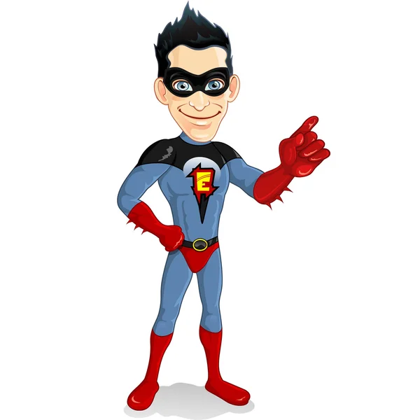 Homme super-héros — Image vectorielle