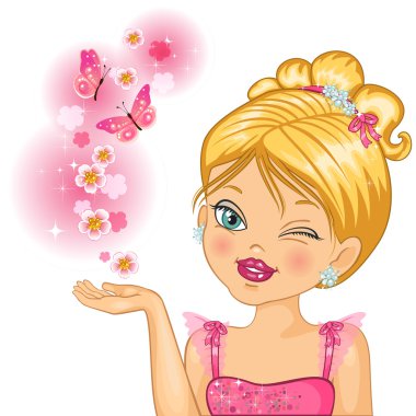 Kelebekler ile Prenses