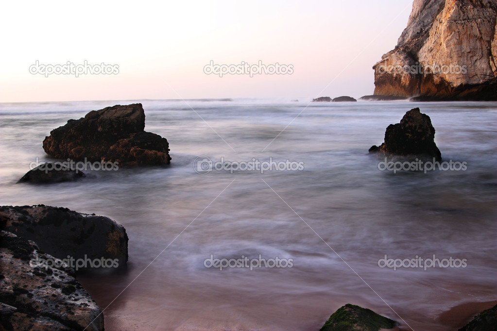 seascape at sunset