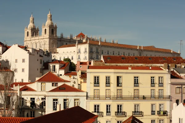 En vy över Lissabon — Stockfoto