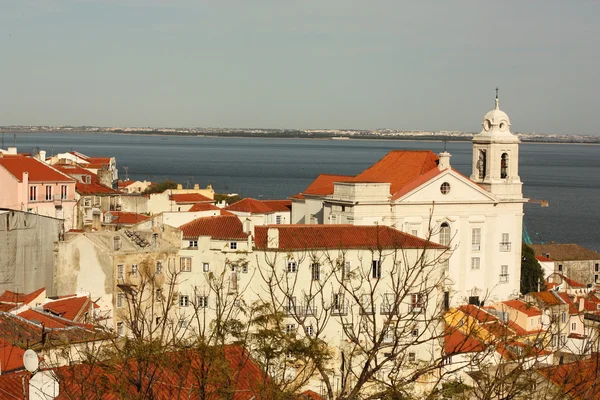 En vy över Lissabon — Stockfoto