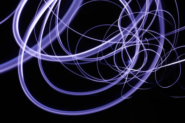 Abstarct background of glowing curves — Stock Photo, Image