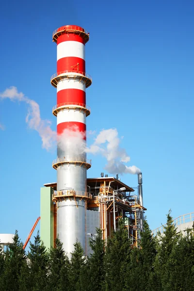 Power plan chimney — Stock Photo, Image