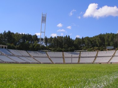 boş futbol stadyumu