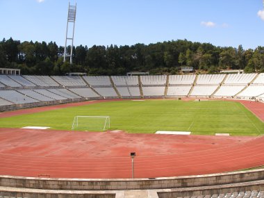 boş futbol stadyumu