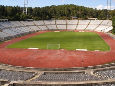boş futbol stadyumu