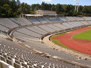 boş futbol stadyumu