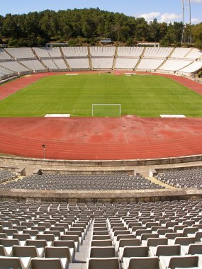 boş futbol stadyumu