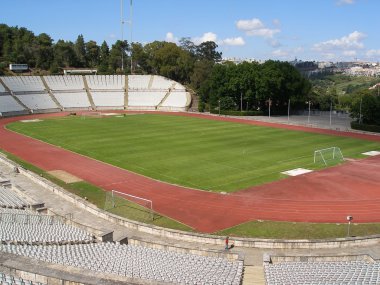 boş futbol stadyumu