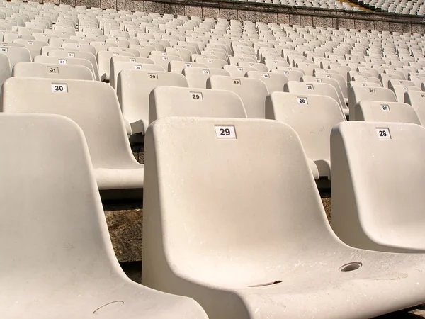 Sillas de estadio de fútbol —  Fotos de Stock