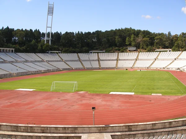 Empty soccer stadium — Stock Photo, Image