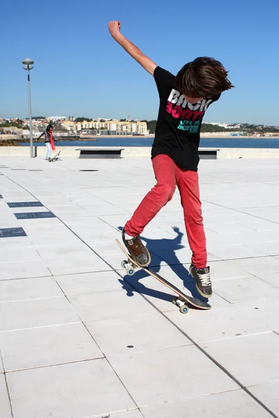 Ragazzo skate — Foto Stock