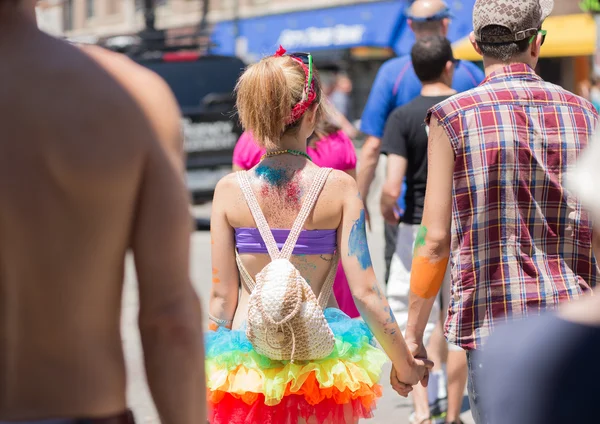 Sfilata gay a Chicago, 2014 — Foto Stock