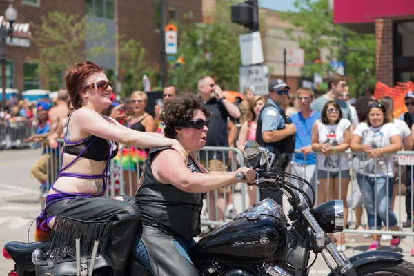 Sfilata gay a Chicago, 2014 — Foto Stock