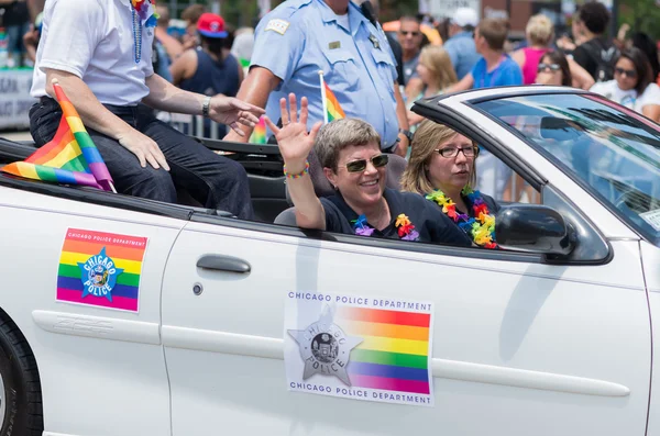 Парад геев в Чикаго, 2014 — стоковое фото