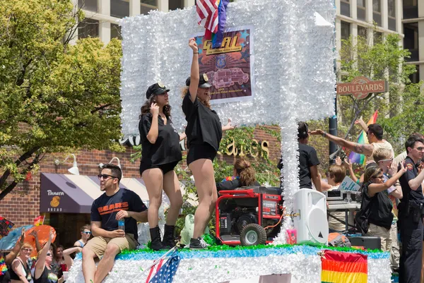 Parade gay di Chicago, 2014 — Stok Foto
