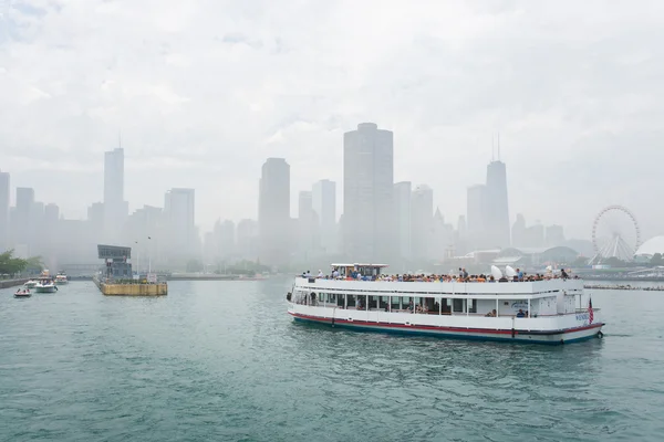 Crucero en el lago Michigan — Foto de Stock