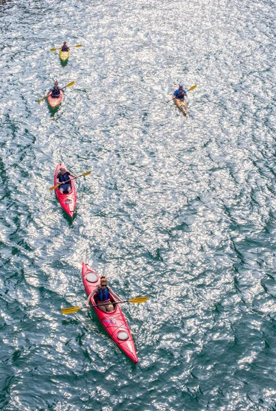 Kayakers — Stock Photo, Image