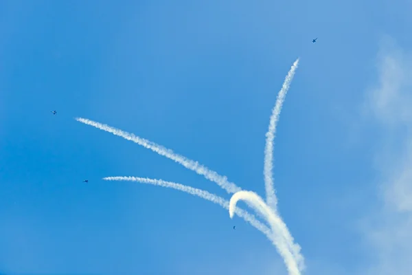 Chicago Air and Water Show, US Navy Blue Angels — Stock Photo, Image