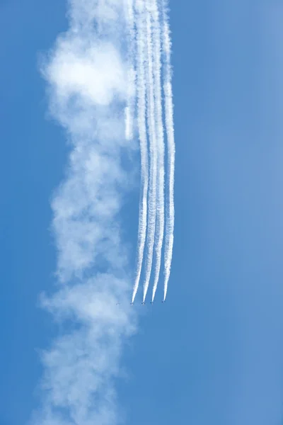 Chicago Air and Water Show, US Navy Blue Angels — Stock Photo, Image