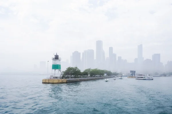 Lake Michigan Cruising — Stock Photo, Image