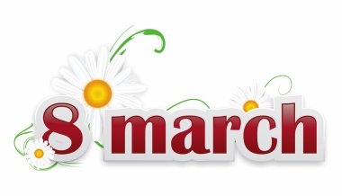 8 Mart çiçekler