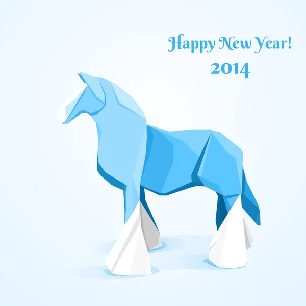 Happy New Year! 2014 — Stock Vector