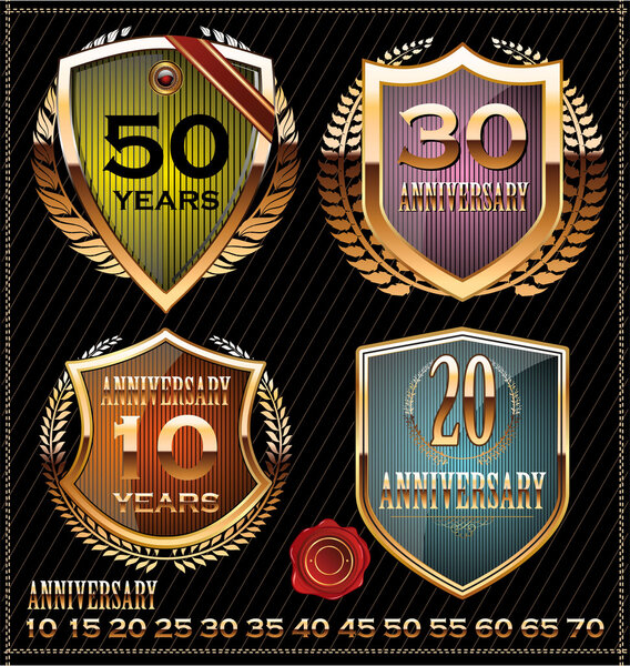 Юбилейная коллекция элементов дизайна
