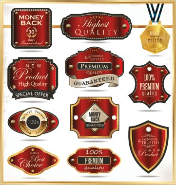 Premium Kalite etiketleri