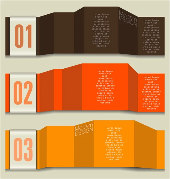 Plantilla de diseño moderno — Archivo Imágenes Vectoriales