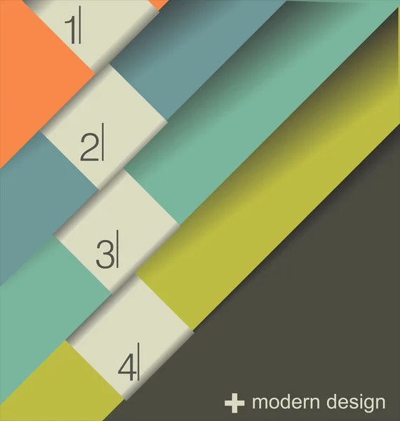 Moderní design šablona — Stockový vektor
