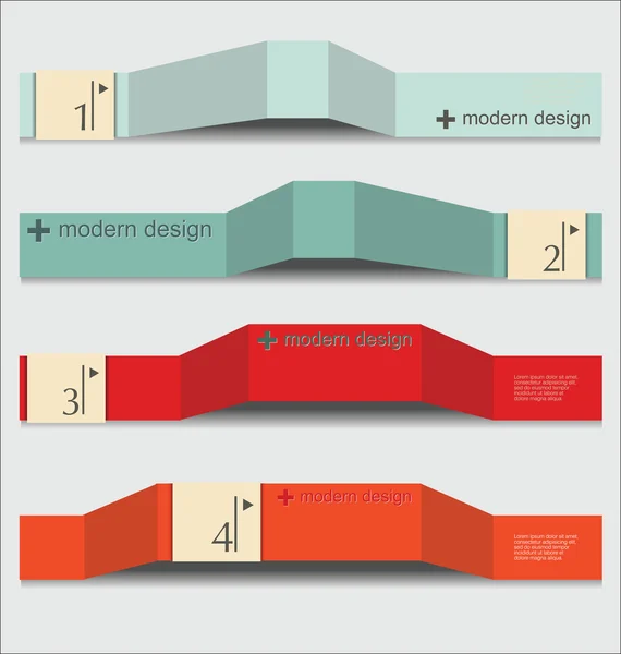 Moderní design šablona — Stockový vektor