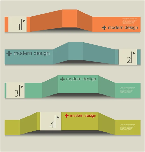 Modello di design moderno — Vettoriale Stock