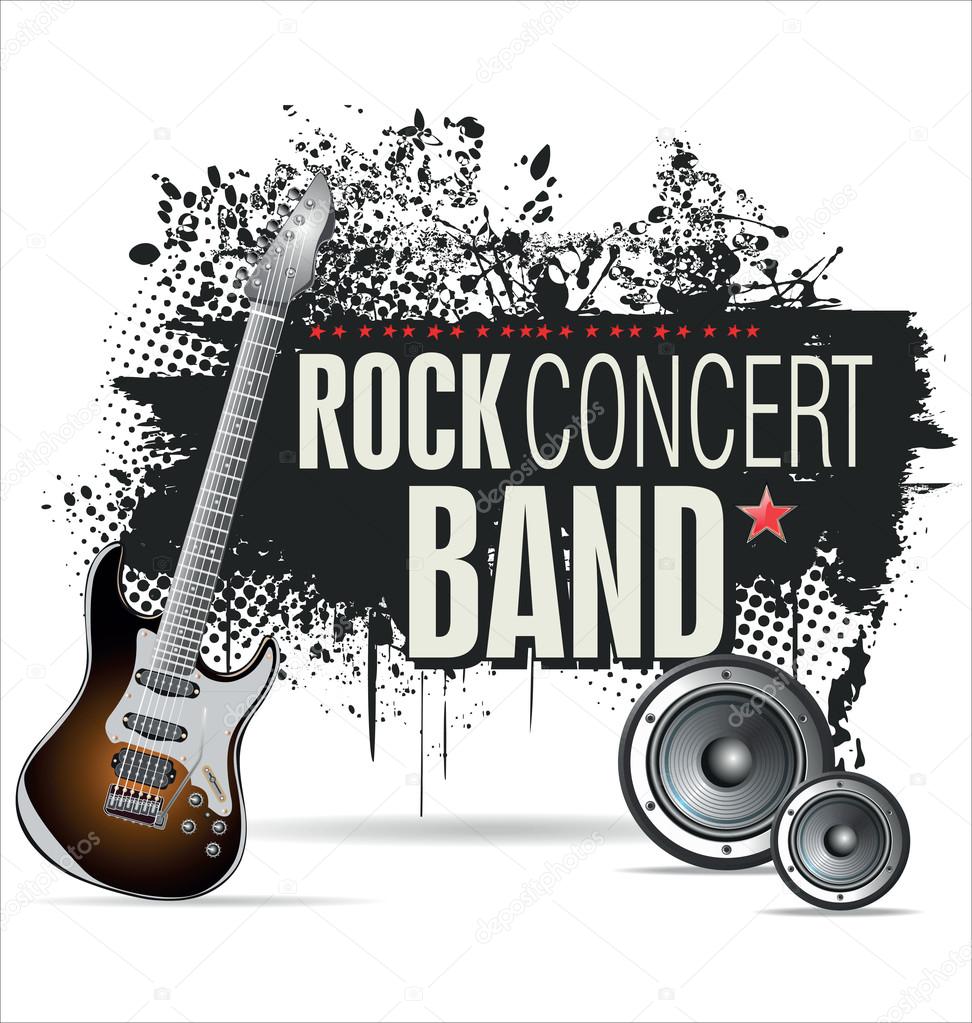 Rock concert background