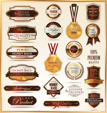 Premium Kalite etiketleri