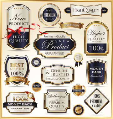 Premium Kalite etiketleri