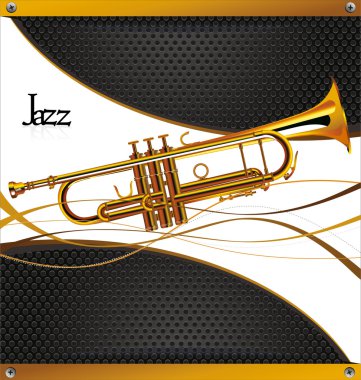 Jazz background clipart