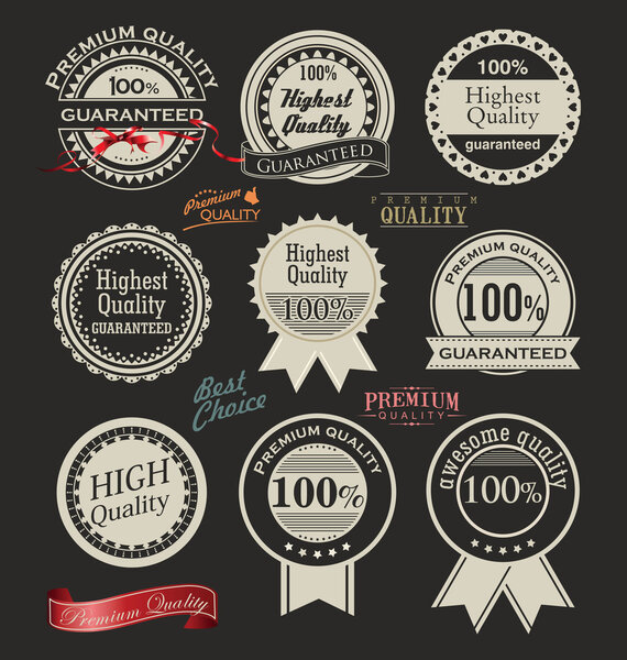 Premium quality labels