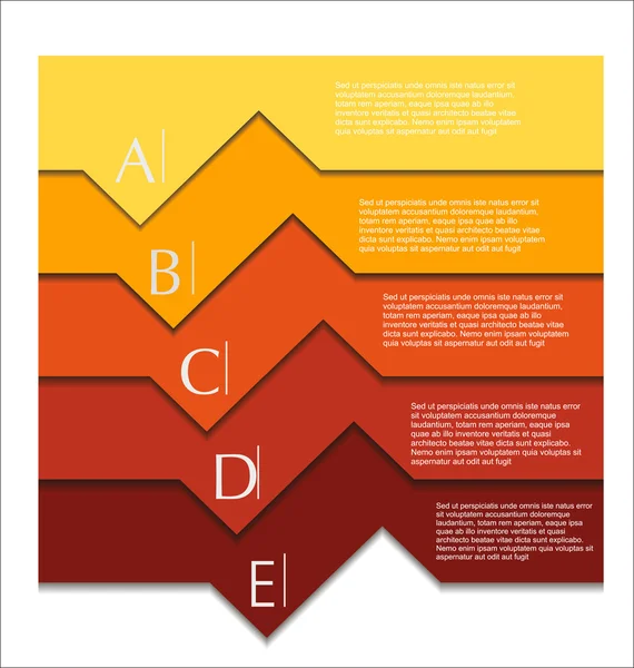 Plantilla de diseño moderno — Vector de stock