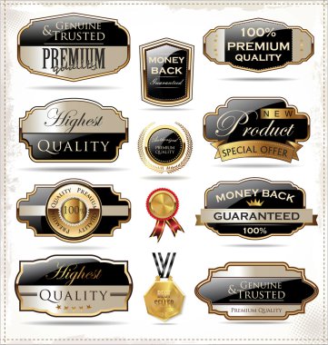 Premium Kalite etiketleri