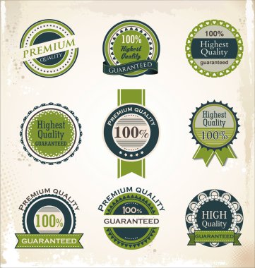 koleksiyonu retro vintage tarzı tasarıma sahip premium kalitesi ve etiket