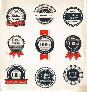 koleksiyonu retro vintage tarzı tasarıma sahip premium kalitesi ve etiket