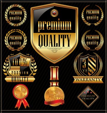 Premium Quality Labels clipart