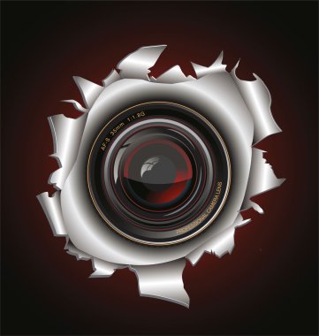 kamera lens arka